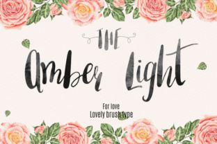 Amber Light: The Script Font That Elevates Small Business Branding