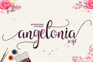 Angelonia: A Versatile Script Font for Editorial Design