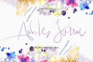 Ashley Jarrow: A Thin Script Font for Editorial Design