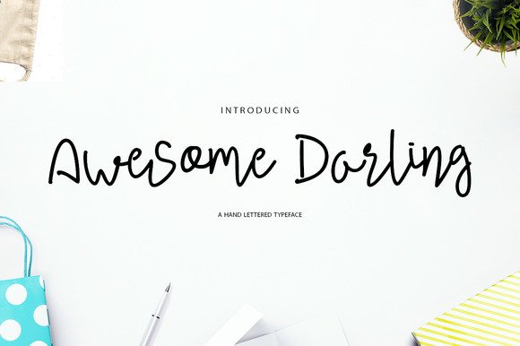 Awesome Darling Font Review for Creative Branding