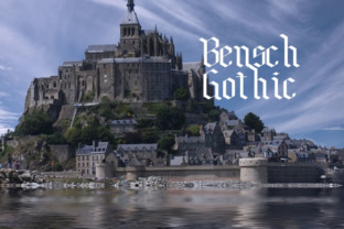 Bensch Gothic: The Decorative Font for Bold Brand Headlines