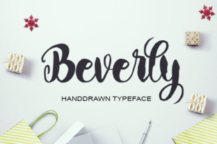 Beverly: A Modern Script Handwritten Font for Makers