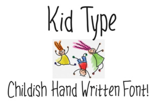 Bring Playful Charm to Products with Kidtype Font