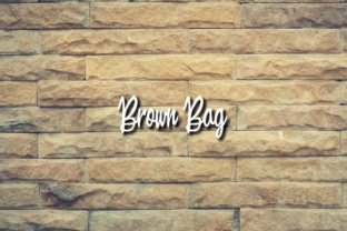 Brown Bag: A Flowing Script Handwritten Font for Editorial Design