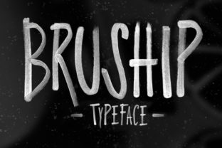 Bruship: A Handdrawn Typeface for Bold Web Headlines