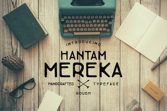 Designing Bold Headers with Hantam Mereka Typeface