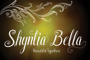 Elevate Your Brand with Shyntia Bella Typeface