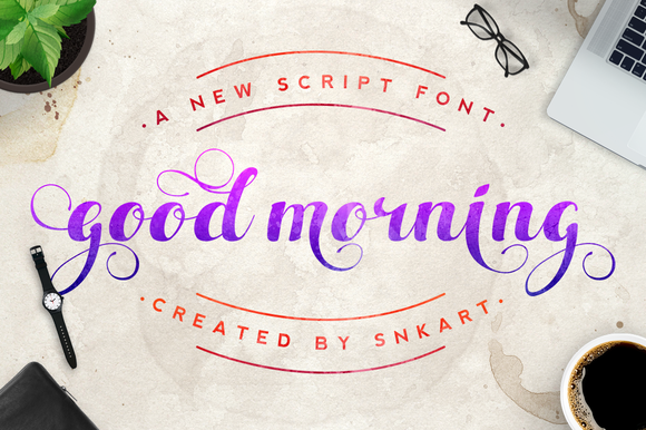 Good Morning Font Review: A Modern Script for Branding