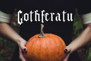 Gothferatu: A Bold Blackletter Font for Editorial Design