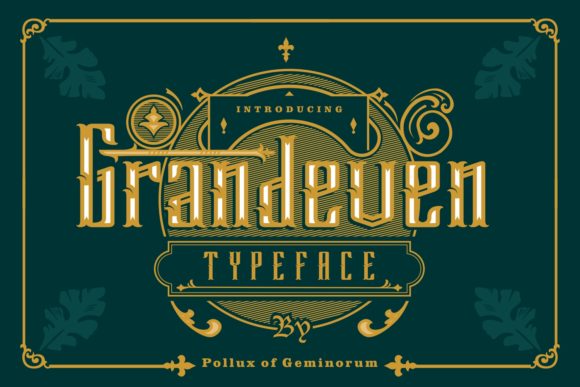 Grandeven: A Stylish Serif Font for Makers