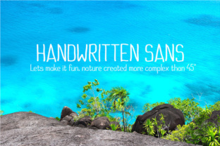 Handwritten Sans: The Practical Typeface for Small Business Branding
