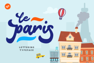 Le Paris: A Playful Script Handwritten Font for Editorial Design