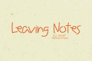 Leaving Notes Font Review: A Playful Script for Branding