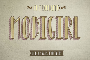 Modigirl Font: A Handmade Sans Serif for Modern Web Design
