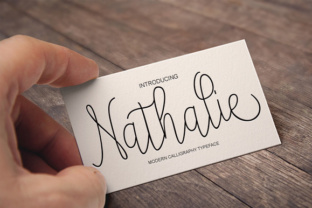 Nathalie: The Modern Script Font for Elegant Branding