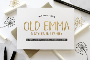 Old Emma: A Versatile Serif Typeface for Modern Web Design