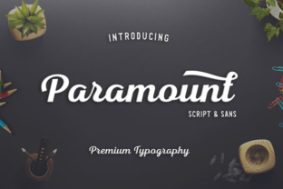 Paramount Script Font for Handmade Brands