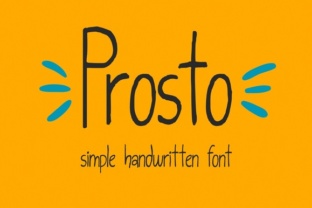Prosto: The Handwritten Sans Serif for Clear Campaigns