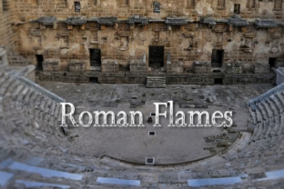 Roman Flames: A Decorative Font for Bold Branding