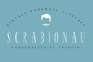 Scrabionau: A Handwritten Slab Serif for Editorial Design
