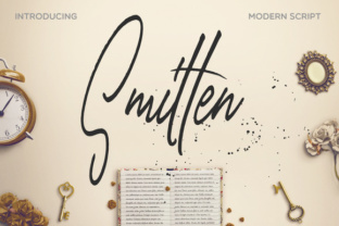 Smitten: A Modern Script Font for Elegant Editorial Design