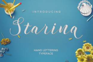 Starina: A Modern Script Font for Elegant Web Design