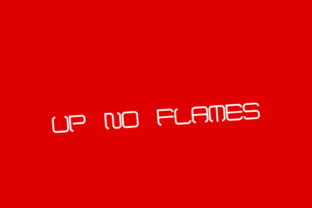 Up No Flames: A Distinctive Decorative Font for Branding