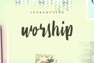Worship Font: The Perfect Script for Handmade Brands